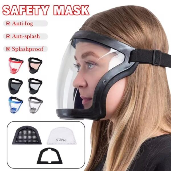 Full Face Safety Shield with Filter